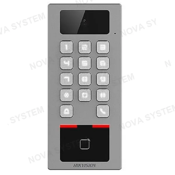 HIKVISION HIKVISION DS-K1T502DBWX-C Control de Acceso WiFi 2MP con Lector de Tarjeta PIN