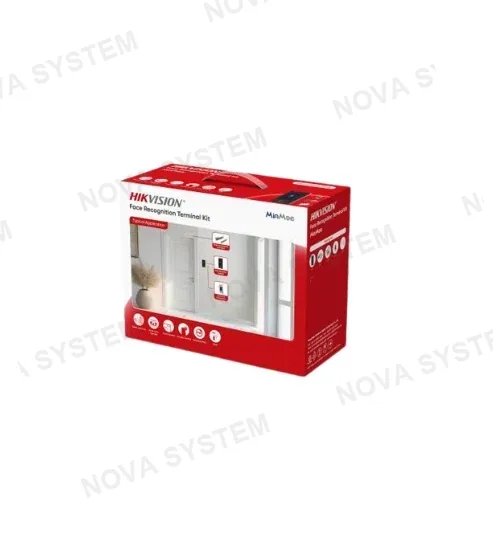 HIKVISION HIKVISION DS-KAS342 Kit de Acceso WiFi PoE: DS-K1T342MFWX-E1+Cerradura+Soporte LZ+Pulsador