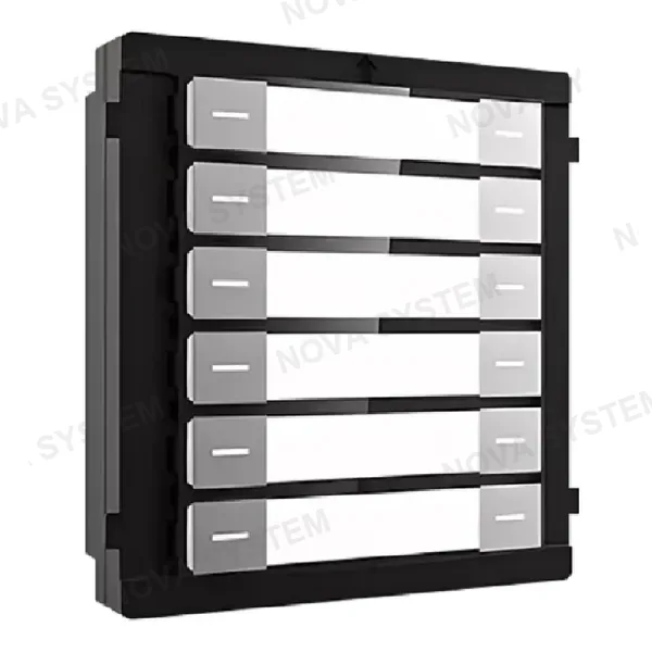HIKVISION HIKVISION DS-KD-K12 Módulo 12 Botones para Multidepartamentos