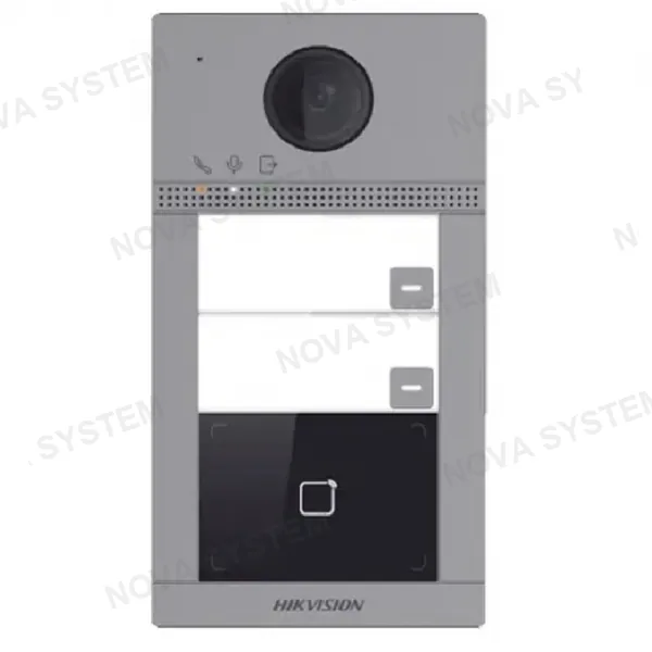 HIKVISION HIKVISION DS-KV8213-WME1 Portero Frente de Calle IP HD 2 Botones Exterior