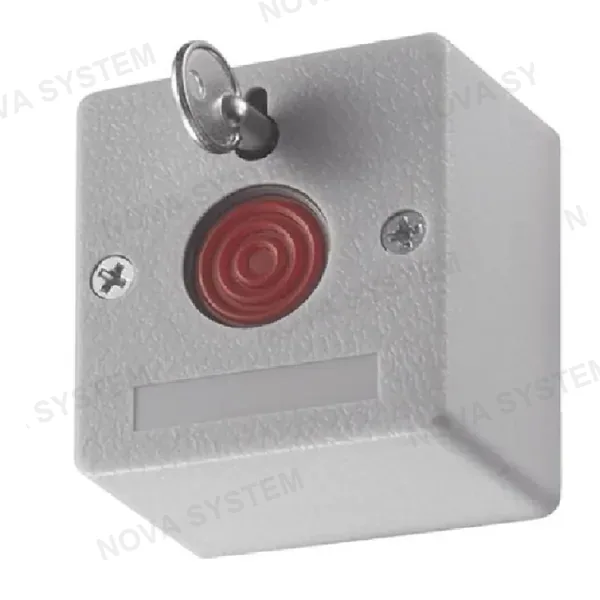 HIKVISION HIKVISION DS-PD1-EB Botón de Pánico con Llave Cableado