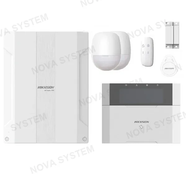 HIKVISION HIKVISION DS-PHA64-KIT AX PRO Kit de Alarma Híbrida 8 Zonas con Dispositivos Cableados