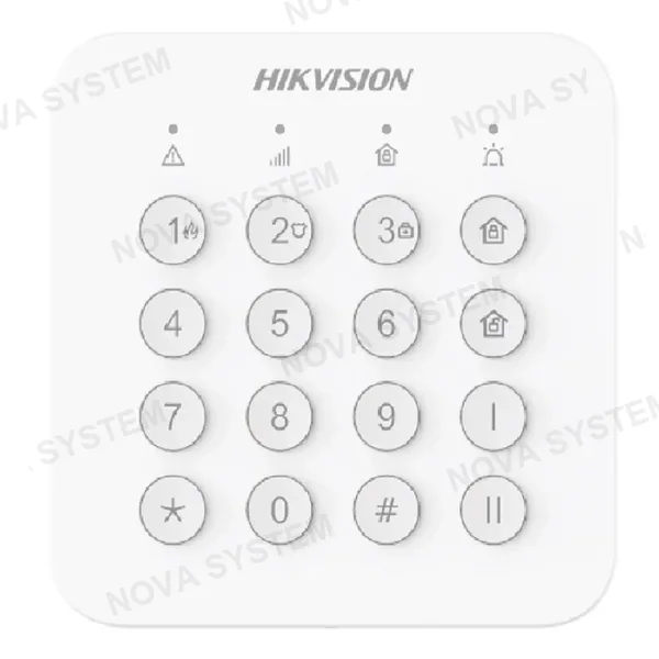 HIKVISION HIKVISION DS-PK201B-WB AX HOME Teclado Led Inalámbrico