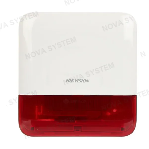 HIKVISION HIKVISION DS-PS1-E-WB/Red AX PRO Sirena Inalámbrico para Exterior Rojo