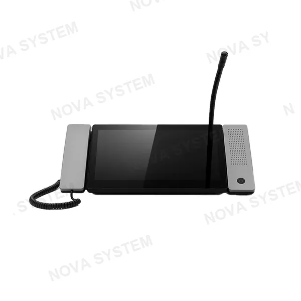 HIKVISION HIKVISION DS-QAZ1MP10G1 Microfono IP con Base y pantalla Tactil 10