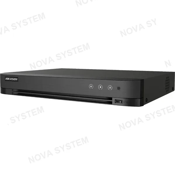 HIKVISION HIKVISION iDS-7216HUHI-M2/S DVR grabador de 16 canales 5MP 2HDD hasta 10TB por cada sata Acusense