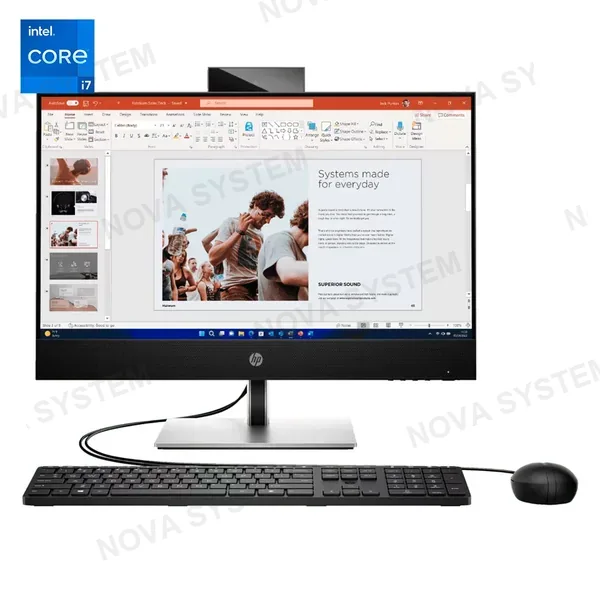 HP HP A02DMLA#ABM HP ProOne 440 G9 All-in-One 23.8" LCD FHD WLED Core i7-14700 2.1/5.4GHz 16GB DDR5-4800