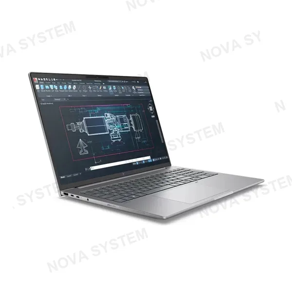 HP HP BN4E6LT#ABM Notebook, WS HP ZBOOK 8 G1i, 16” WUXGA UWVA, Core Ultra 7 255H 2/5.1GHz 16GB DDR5-5600