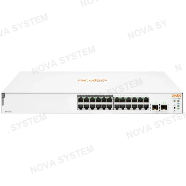 HPE ARUBA HPE ARUBA 1830 Switch Instant On 24 puertos Giga PoE 2SFP 195w JL813A