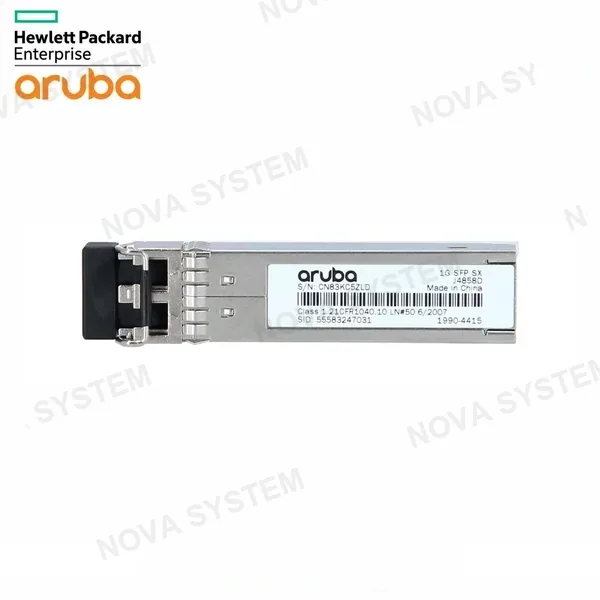 HPE ARUBA HPE ARUBA J4858D Módulo Transceiver 1G LC SX 500mts OM2 MMF