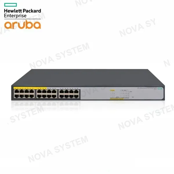 HPE ARUBA HPE ARUBA JH019A#ABA - Switch HP 1420-24G-PoE+ (124W), 24 puertos RJ-45 LAN GbE.