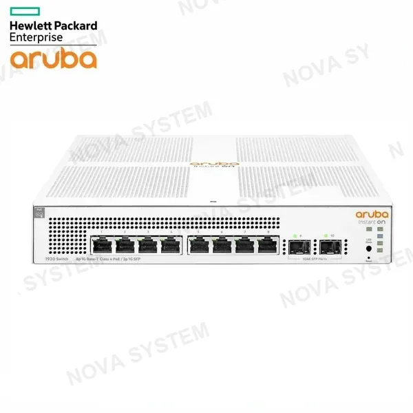 HPE ARUBA HPE ARUBA JL681A Switch Instant On 1930 8G Class 4 PoE 2SFP 124W