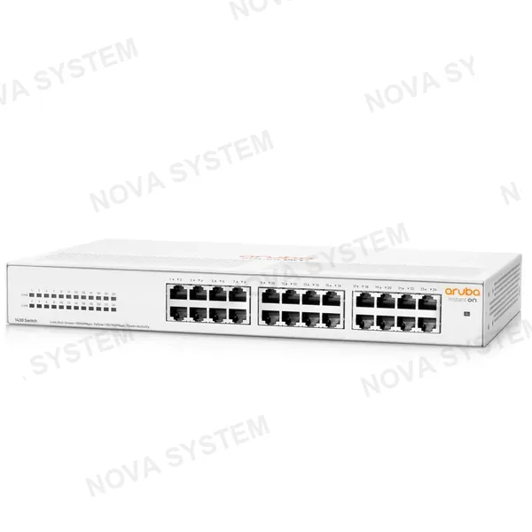 HPE ARUBA HPE Networking Instant On 1430 Switch 24 puertos Gigabit 1RU no administrable R8R49A