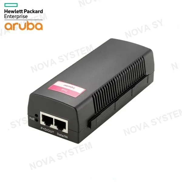 HPE ARUBA HPE R6P67A - Inyector de corriente PoE HPE - 802.3AT, 30W