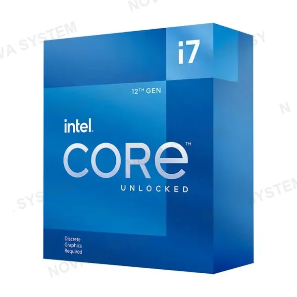 INTEL INTEL Core i7-12700KF Procesador 5GHz 25MB LGA1700 190W BX8071512700KF