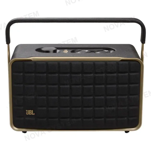 JBL JBL AUTHENTICS 300 Altavoz portátil Wi-Fi, Bluetooth y asistentes de voz (JBLAUTH300BLKAM)