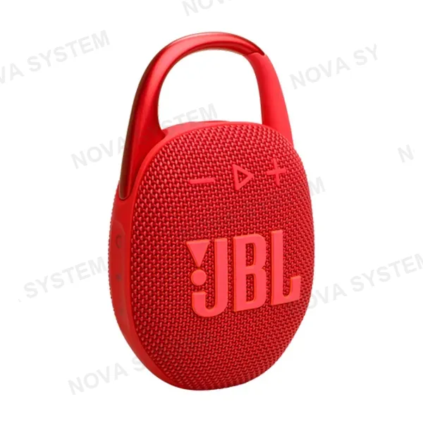 JBL JBL CLIP 5 Altavoz portátil bluetooth 7W, Rojo (JBLCLIP5REDAM)