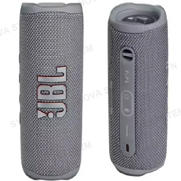 JBL JBL FLIP 6, Parlante Inalámbrico BT a Prueba de Agua Gris - JBLFLIP6GREYAM