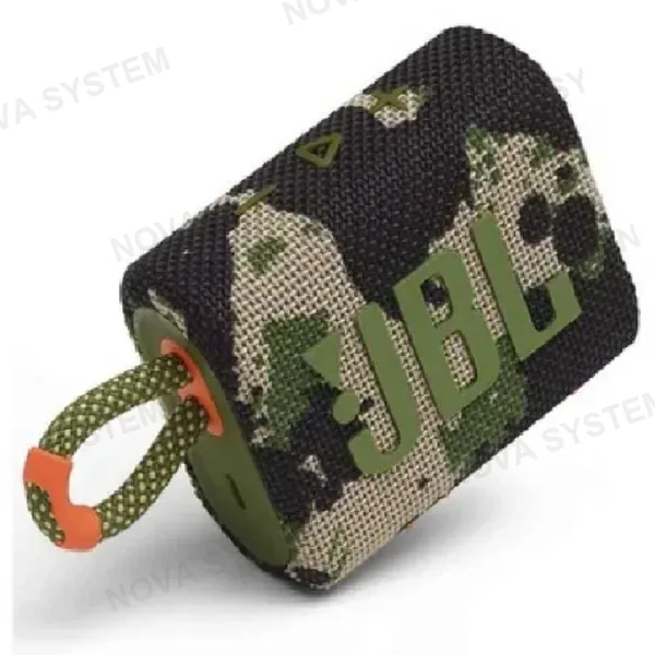 JBL JBL GO 3, Parlante Inalámbrico BT PORTATIL a prueba de agua Camuflaje Militar - JBLGO3SQUADAM