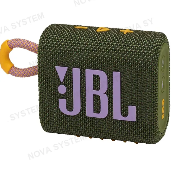 JBL JBL GO 3, Parlante Portátil Inalámbrico BT a prueba de agua Verde Militar - JBLGO3GRNAM