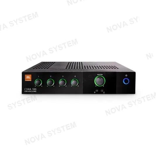 JBL JBL NCSMA180-U-US Amplificador Pro 4 Entradas Con 1 Salida De 80vatios De Potencia