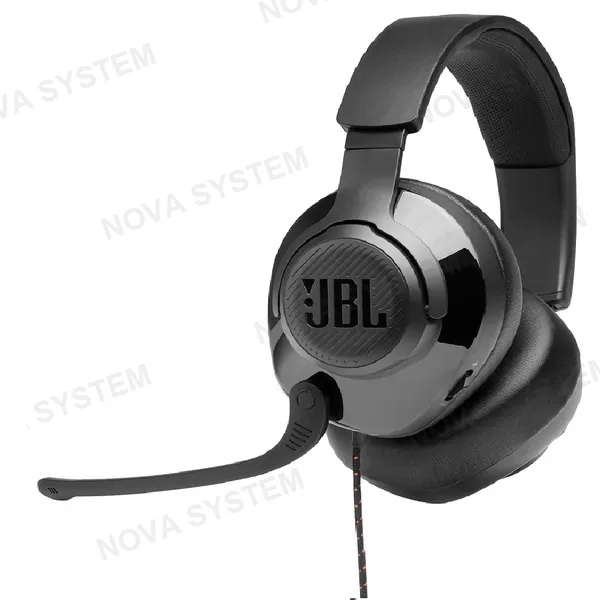 JBL JBL QUANTUM 200 Audífonos GAMER Wireless BT negro JBLQUANTUM200BLKAM