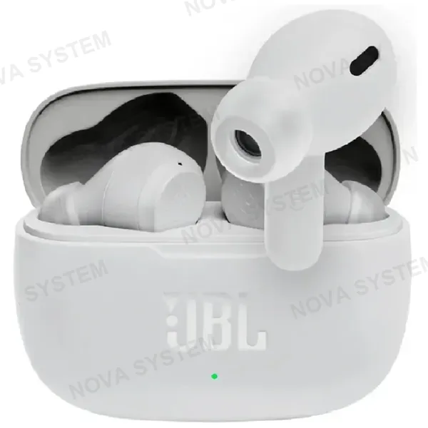 JBL JBL WAVE 200TWS, Audífono de Botón Inalámbrico BT Blanco - JBLW200TWSWHT