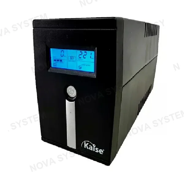 KAISE KAISE KUKS-M6-PE UPS Interactivo 600VA 360W 4 Tomas Pantalla LCD