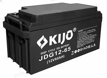 KIJO KIJO JDG-12-65AH Bateria 12V-65AH AGM-GEL para UPS y Paneles Solares35x35.6x17.5cm
