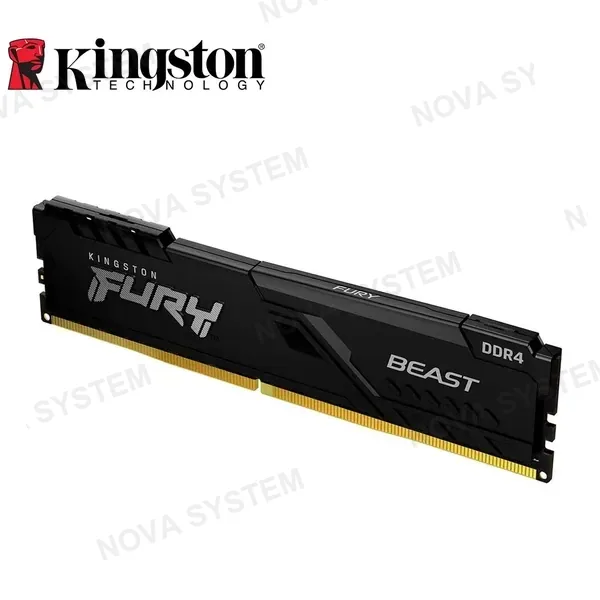KINGSTON KINGSTON KF426C16BB/16 - MEMORIA KINGSTON FURY BEAST, 16GB, DDR4, 2666 MHZ, PC4-21300, CL16, 1.2V.