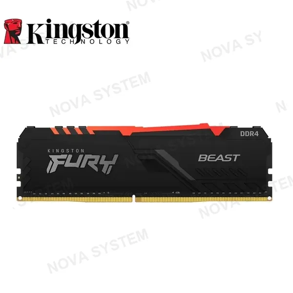 KINGSTON KINGSTON KF426C16BBA/8 - MEMORIA FURY BEAST, 8GB DDR4 2666 MHZ, PC4-21300, CL16, 1.2V.