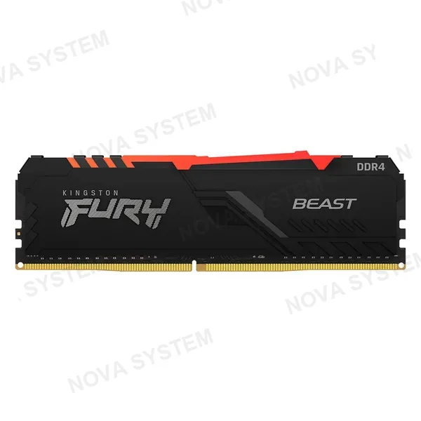 KINGSTON KINGSTON KF432C16BBA/8 - MEMORIA DDR4 8GB 3200MHZ FURY BEAST BLACK RGB