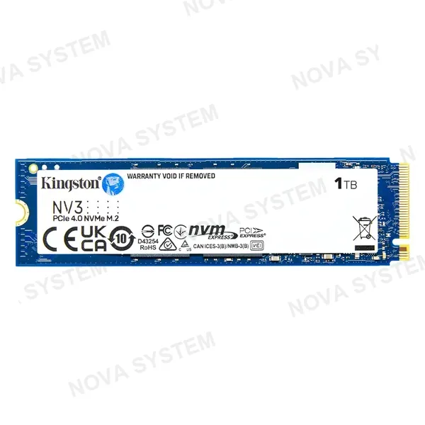 KINGSTON KINGSTON NV3 SSD Disco Sólido 1TB NVMe M.2 PCIe SNV3S/1000G