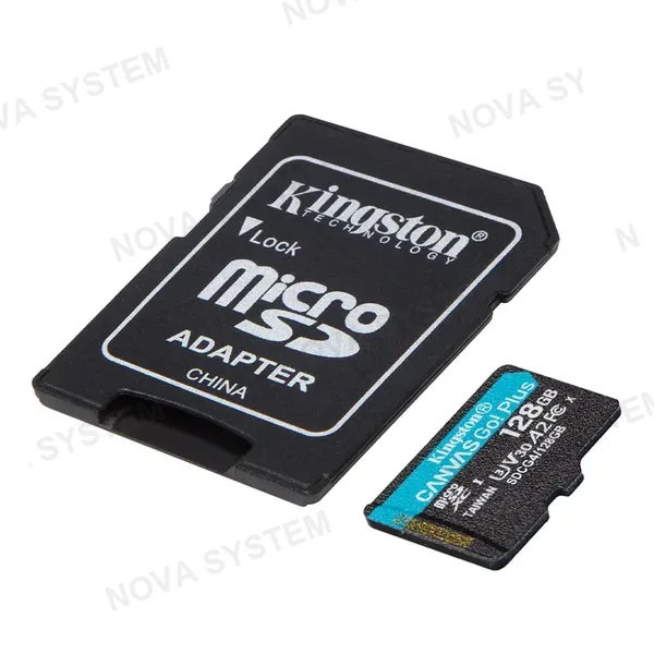KINGSTON KINGSTON SDCG4/128GB CANVAS GO PLUS Memoria MicroSD 128GB con Adaptador