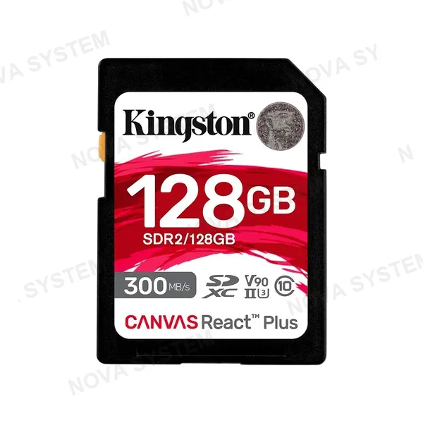 KINGSTON KINGSTON SDR2/128GB Memoria SD 128GB React Plus C10