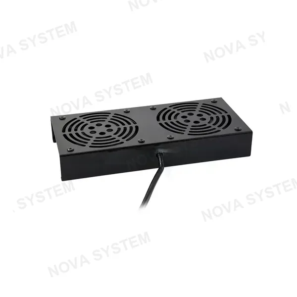 ARTEUS KIT 2 VENTILADORES CON CARCASA METALICA 12X12CM 12V 220VA INCLUYE REJILLA