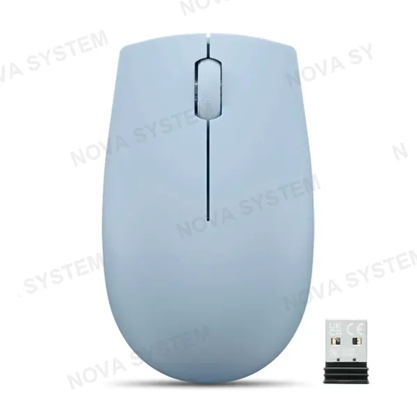 LENOVO LENOVO 300 Mouse Inalambrico Compacto Sin Bateria 1000 DPI Azul Escarcha GY51L15688