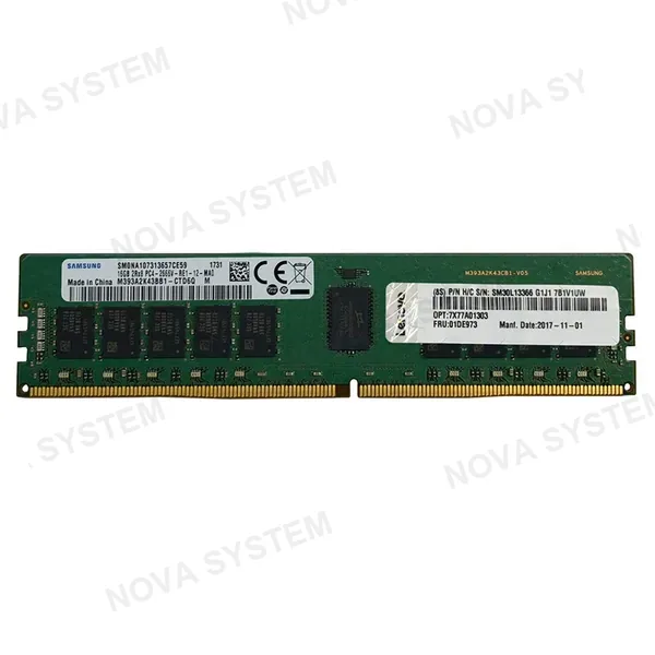 LENOVO LENOVO 4X77A93556 Memoria RAM 16GB TruDDR5 5600MHz (1Rx8) ECC UDIMM-A