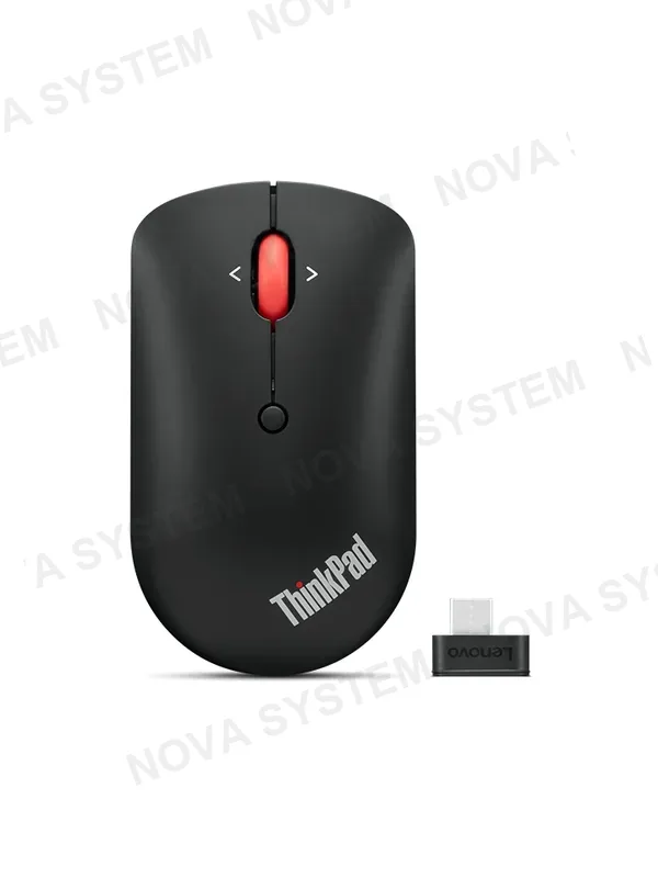 LENOVO LENOVO Essential 4Y51D20849 Mouse Inalámbrico Compacto USB-C 1600 DPI Negro