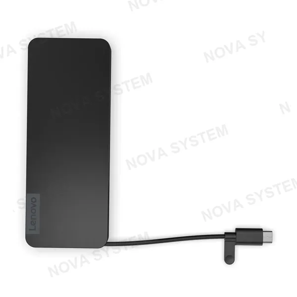 LENOVO LENOVO Hub de 5 Puertos USB-C Delgado Negro 4X11N40212