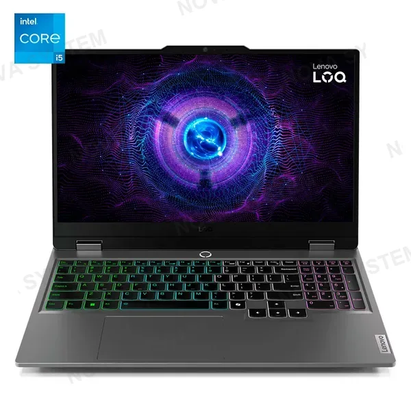 LENOVO LENOVO LOQ 15IAX9 Laptop 15.6" FHD IPS Intel Core i5 12450HX 4.4GHz 12GB DDR5 512GB SSD 83GS00JULM