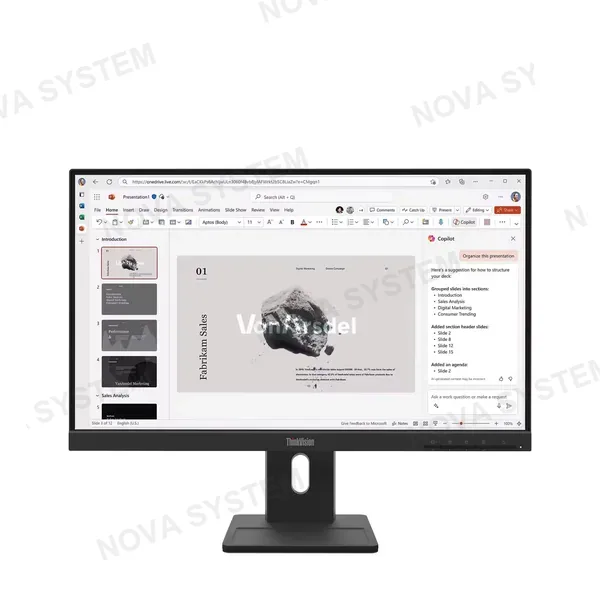 LENOVO LENOVO ThinkVision E22-40 Monitor Plano 21.5" IPS 1920x1080 WLED 102 DPI 64C9MAR6LA