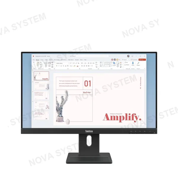 LENOVO LENOVO ThinkVision E24-40 Monitor Plano 23.8" IPS 1920x1080 WLED 92 DPI 64BAMAR1LA