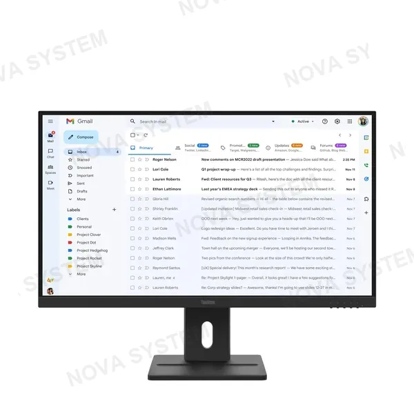 LENOVO LENOVO ThinkVision E27-40 Monitor 27" IPS 1920 x 1080 WLED 82 DPI 64BCMAR4LA