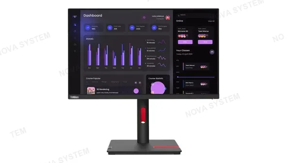 LENOVO LENOVO ThinkVision T24i-30 Monitor T24i-30 23.8"" WLED IPS 1 x HDMI 1 x Displayport 1 x VGA 63CFMAR1LA