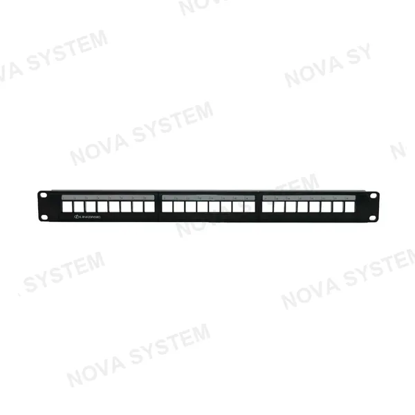 LINKBASIC LINKBASIC PNA24-KJ Patch Panel 24 Puertos Modular (Jacks no incluidos)