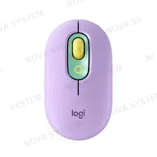 LOGITECH LOGITECH 910-006544 Mouse Inalámbrico POP Función de Emojis Personalizable Morado