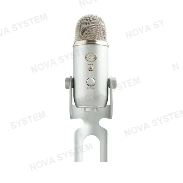 LOGITECH LOGITECH BLUE YETI Micrófono premium USB streaming con Blue VO!CE, Plateado, 988-000506