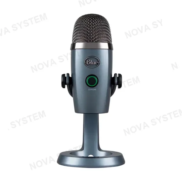 LOGITECH LOGITECH BLUE YETI NANO Micrófono USB premium de dos patrones con Blue VO!CE, 988-000508