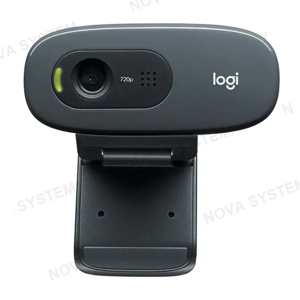 LOGITECH LOGITECH C270 HD WEBCAM 720p, 30 fps corrección de iluminación y reducción de ruido, 960-000694